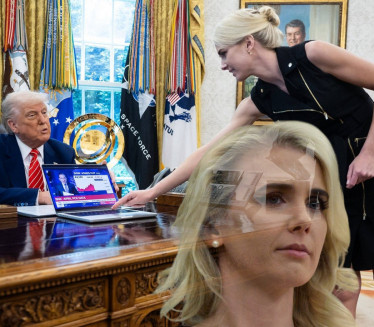 DIGLA SE BURA Ko je Trampova mlada pomoćnica-fatalna plavuša