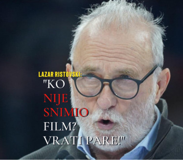 RISTOVSKI NEĆE DA ĆUTI "Ko nije snimio film? Vrati pare!"