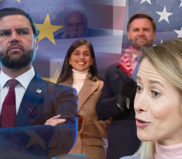 "EVROPSKI PONOS!" Potpredsednik SAD izviždan, Kalas srećna
