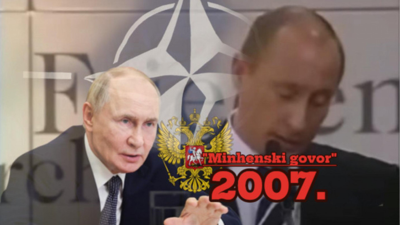 МИНХЕН 2007: Путинов говор који је најавио рат у Украјини