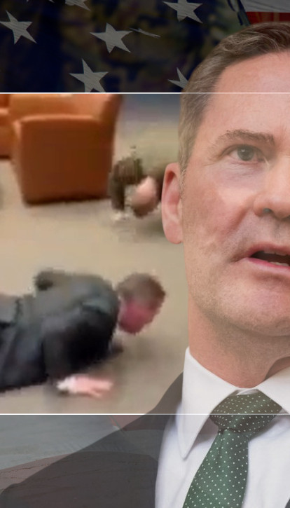 АМБАСАДОР ПОКАЗАО СИЛУ: Бивша "беретка" тренирао са војском