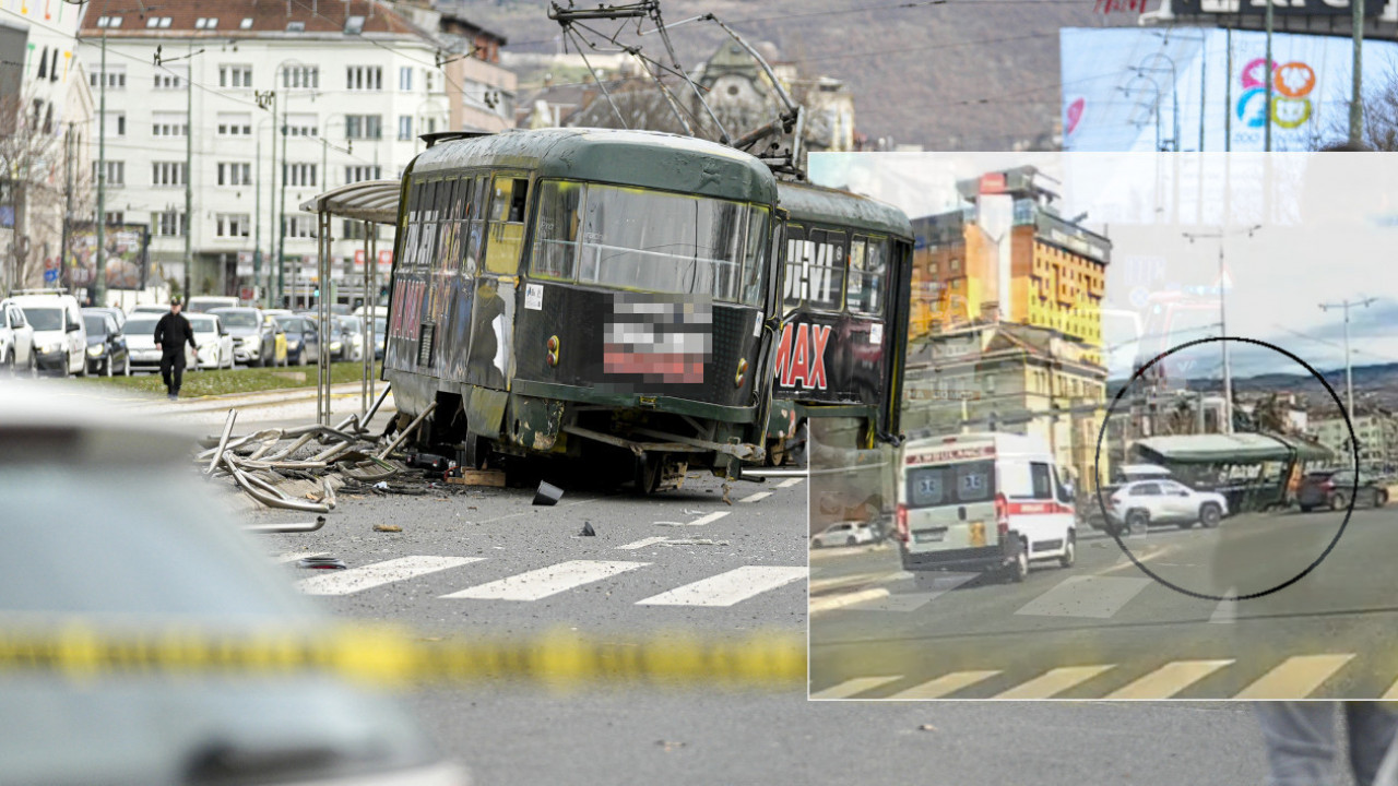 BRZINA UZROK NESREĆE? Snimak užasa u Sarajevu-mladić stradao