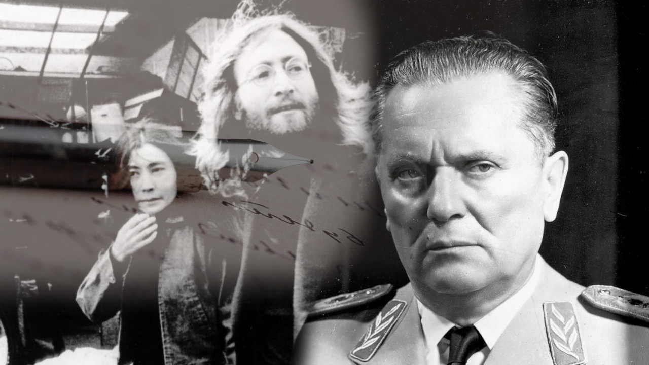 ЏОН ЛЕНОН ПИСАО ТИТУ: Маршал од "Битлса" добио писмо и дар