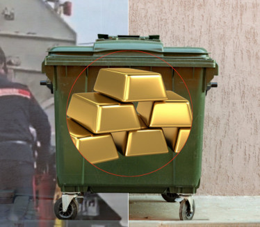 BACIO 120.000€ ZLATA U SMEĆE: Policajci kopali po đubretu