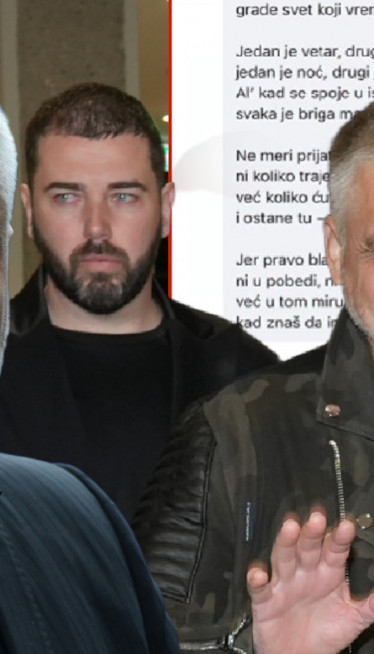 КОС ГАНУТ! Чеда му посветио ПЕСМУ "Срце срцу припада..."