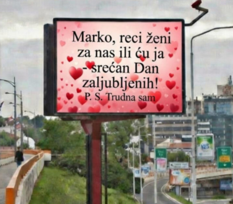 ШОК ЗА ДАН ЗАЉУБЉЕНИХ: "Марко, трудна сам - реци жени"