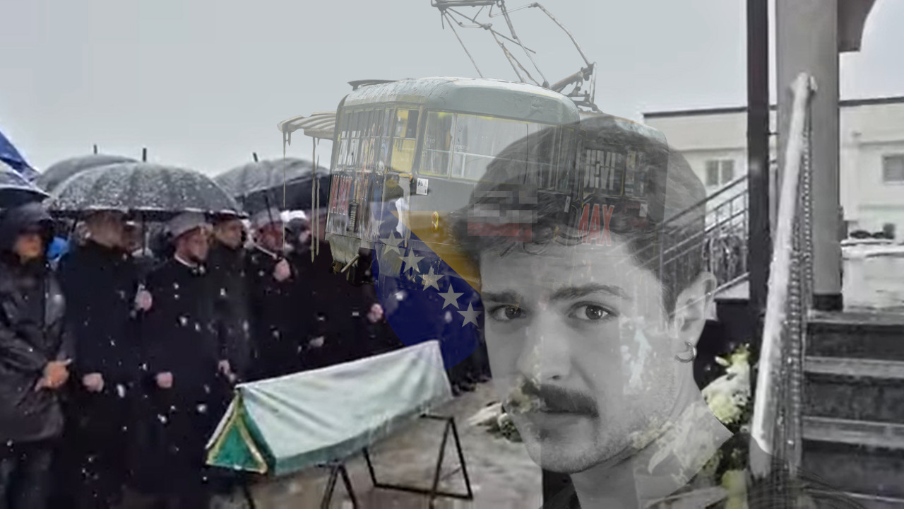 MUČNE SCENE U BiH DOK VEJE SNEG: Sahranjen Erdoan (VIDEO)