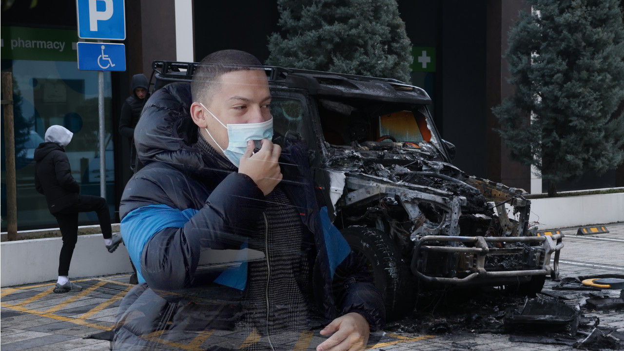 Бака Прасе објавио фотку - тврди да му је ОН запалио ауто