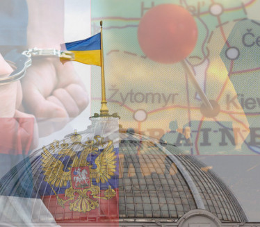 Čovek u majici sa zastavom SRB navodio ruske udare na Kijev