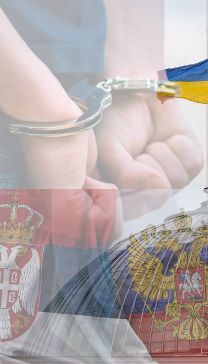 Čovek u majici sa zastavom SRB navodio ruske udare na Kijev