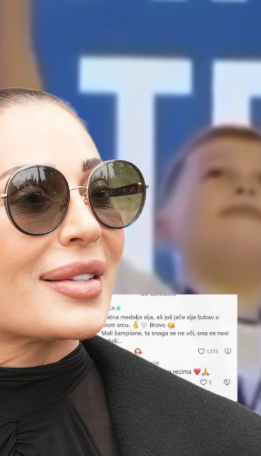 "MALI ŠAMPIONE, SNAGO" Ceca se javno obratila malom Bogdanu