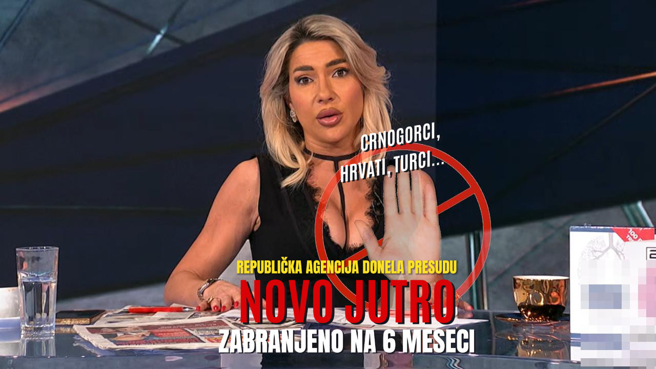ZABRANJENA JOVANA JEREMIĆ: 6 meseci bez "Novog jutra"