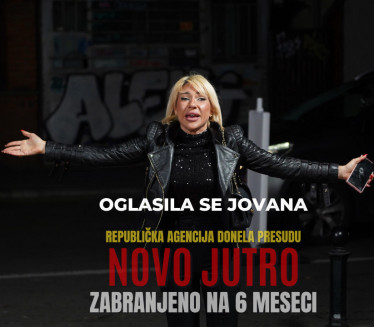 OGLASILA SE JJ: Državna agencija ZABRANILA jutarnji 6 meseci