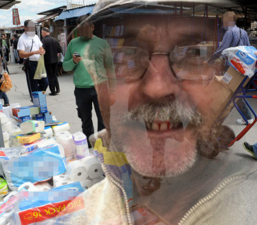 Otac jedne od najslavnijih folkerki "valja"WC papir na pijaci