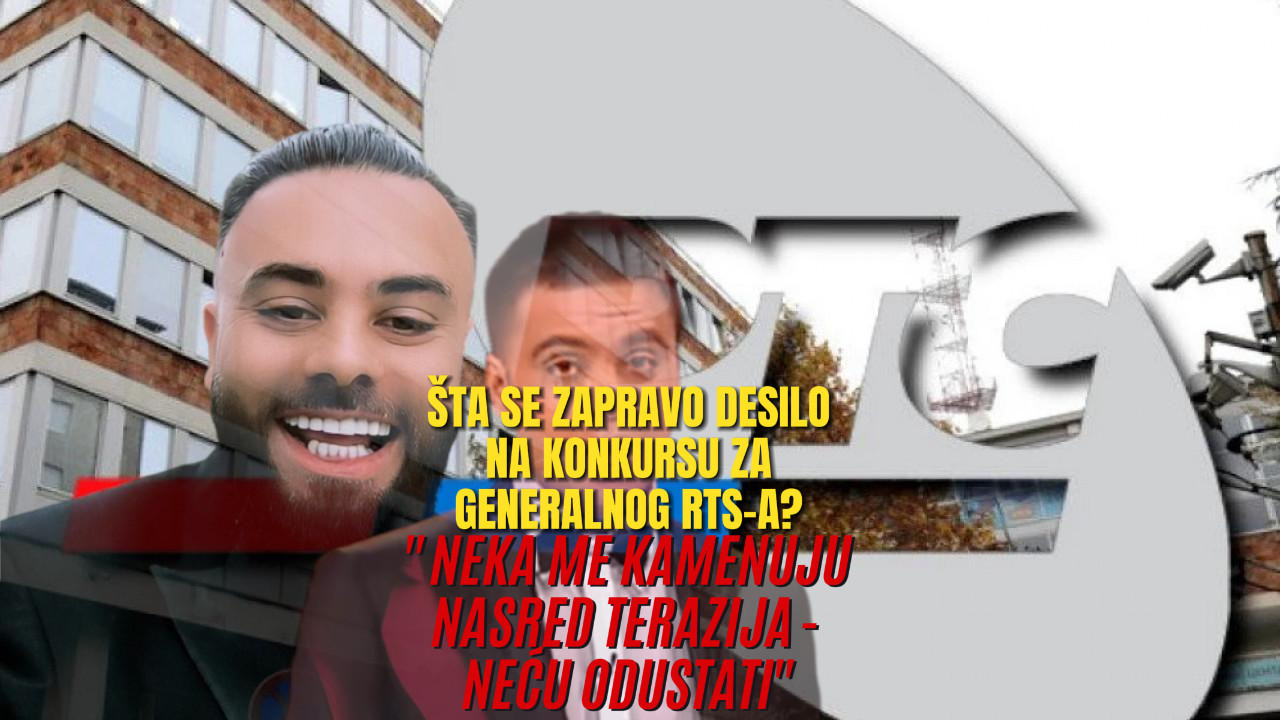 "Neka me kamenuju nasred Terazija - neću odustati"