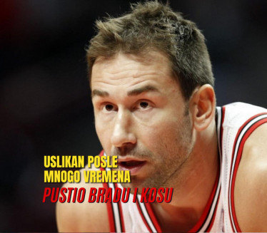 ЈАРИЋ УСЛИКАН ПОСЛЕ МНОГО ВРЕМЕНА: Пустио браду и косу