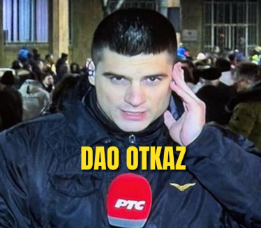 REPORTER RTS-A DAO OTKAZ: "Doviđenja posle 7 godina" (FOTO)