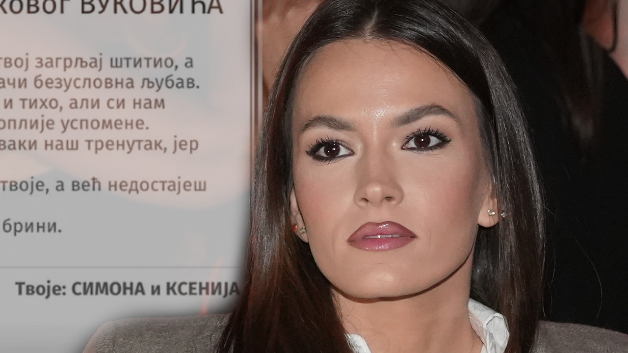 KSENIJA BUJIŠIĆ SLOMLJENA Umro je njen Miloš: "Živećeš u nama"
