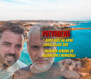 POTVRĐENO: Aca Kos kupio kuću na Kipru zahvaljujući Čedi