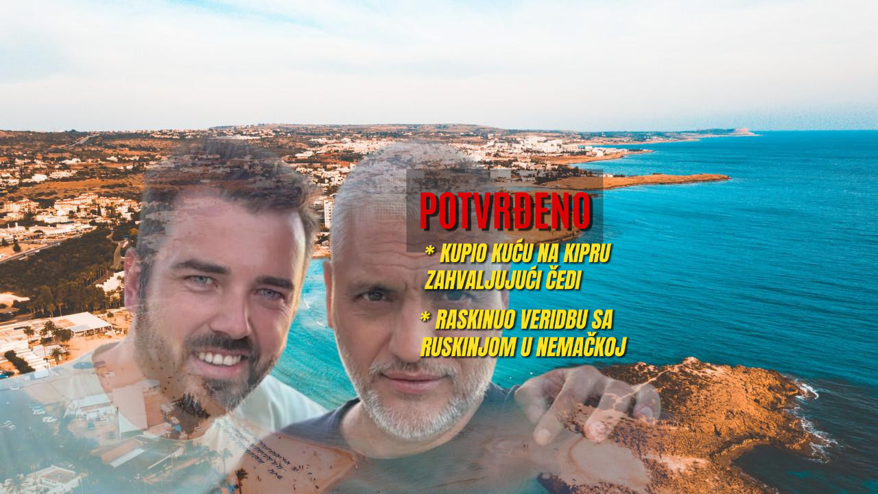 POTVRĐENO: Aca Kos kupio kuću na Kipru zahvaljujući Čedi