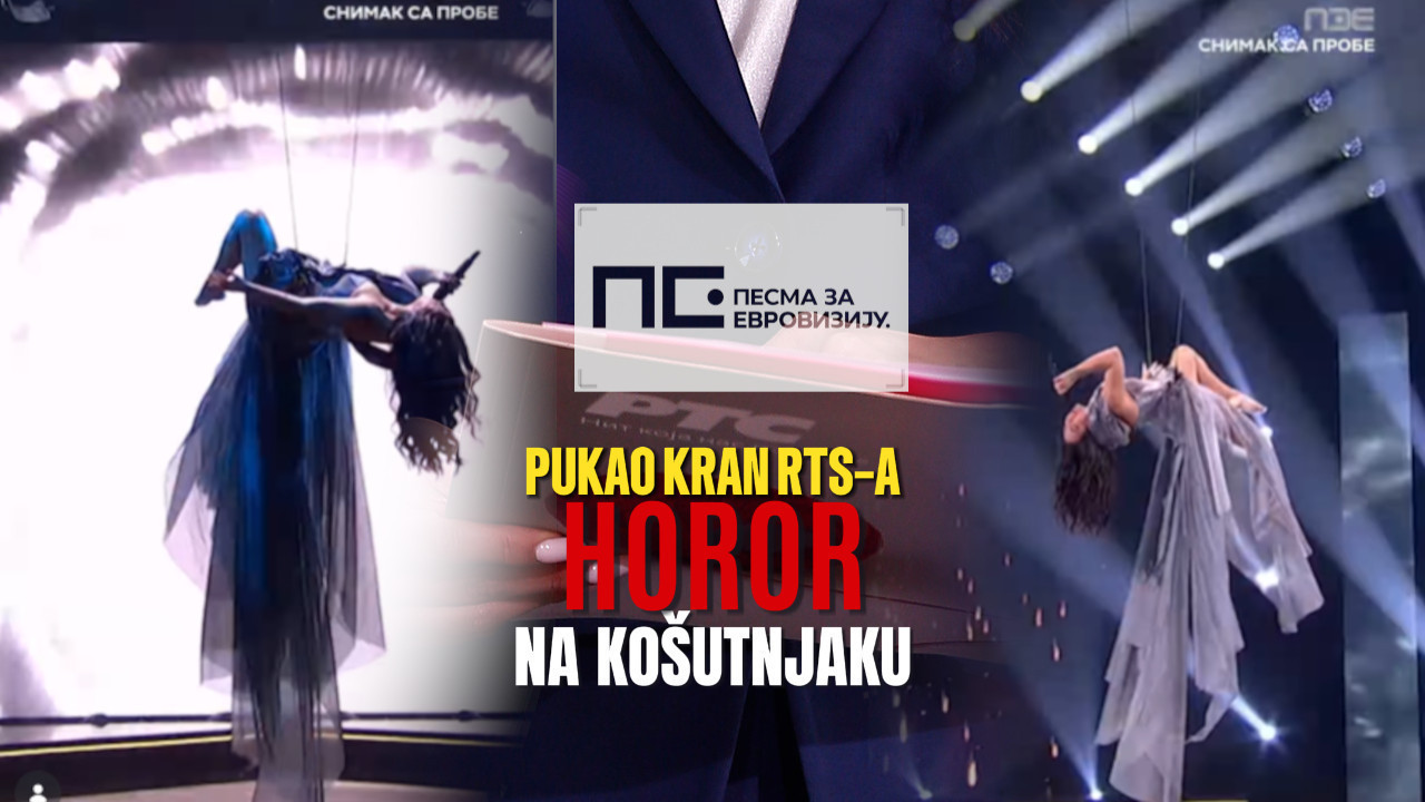 ДРАМА ПРЕД ПЗЕ: Сломио се кран на Кошутњаку (ФОТО)