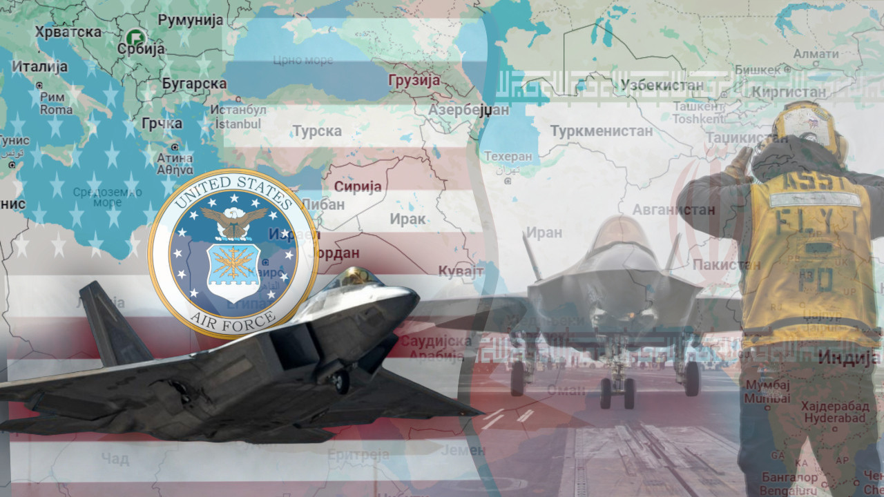 RASPOREĐENI AMERIČKI LOVCI! Sprema se jak udar na Iran?