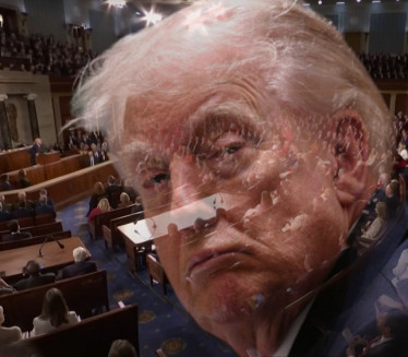 "LAŽLJIVČE!" Incident tokom Trampovog govora