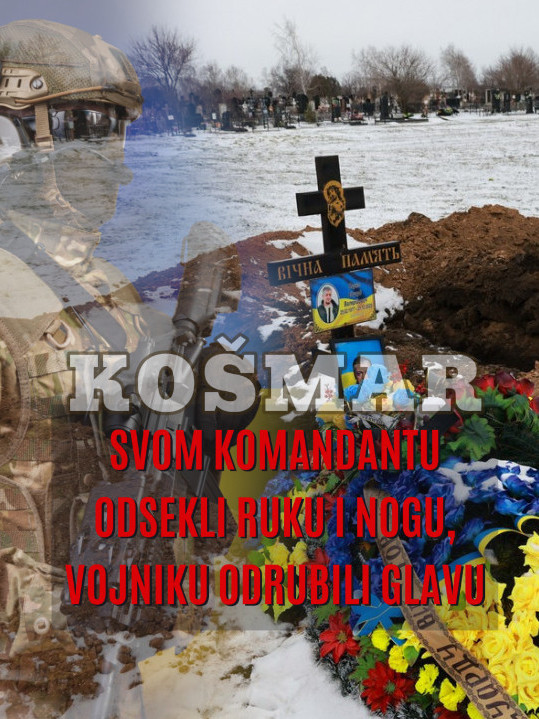 ХОРОР: Украјинци одсецају главе и удове са лешева сабораца