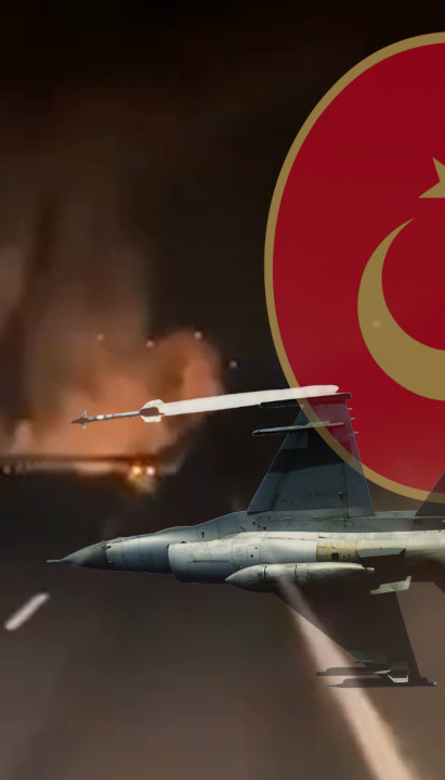 ДРАМА У ТУРСКОЈ: Пао Ф-16 поред ауто-пута, погинуо пилот