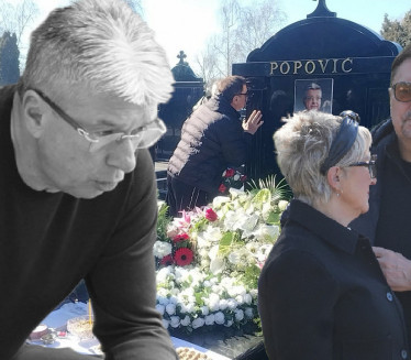 ЦРВЕНЕ РУЖЕ ЗА САШУ: Кеба и његова жена неми од бола (ФОТО)