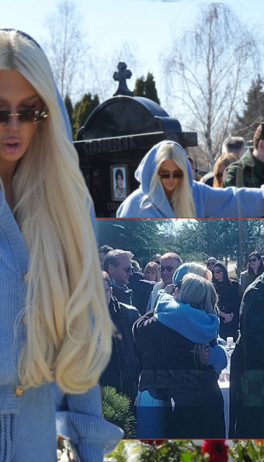 СЛОМИЛА СЕ НА САШИНОМ ГРОБУ: Карлеуша пала Сузани у наручје