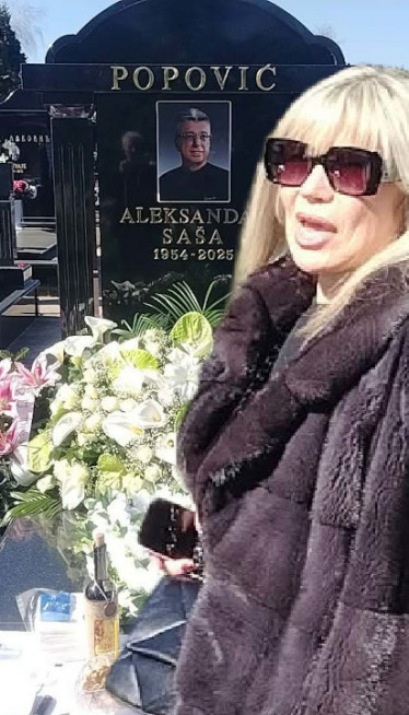 ПОМЕН САШИ ПОПОВИЋУ: Сузана прва стигла на гробље