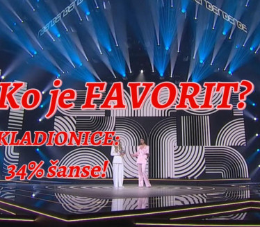 FAVORIT PZE 2026: Pesma kojoj kladionice daju 34% šanse