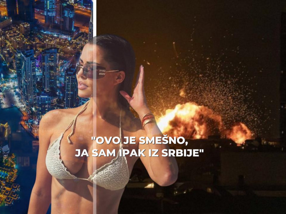 Svet ne veruje šta radi Srpkinja u Dubaiju dok bombe padaju