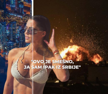Svet ne veruje šta radi Srpkinja u Dubaiju dok bombe padaju