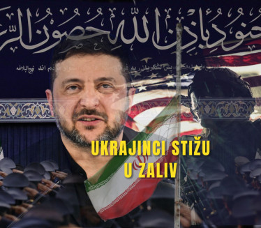 УКРАЈИНЦИ СТИЖУ У ЗАЛИВ: Зеленски се укључио у рат у Ирану