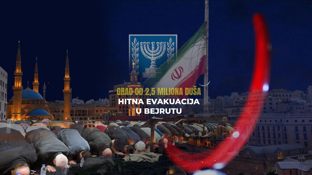 NAREĐENA EVAKUACIJA U BEJRUTU: Drama u gradu od 2,5 miliona