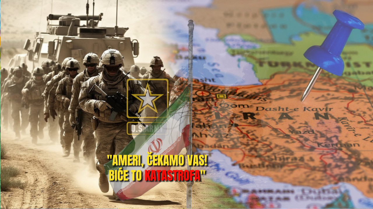 КОПНЕНА ИНВАЗИЈА САД НА ИРАН? "Чекамо вас Амери!"