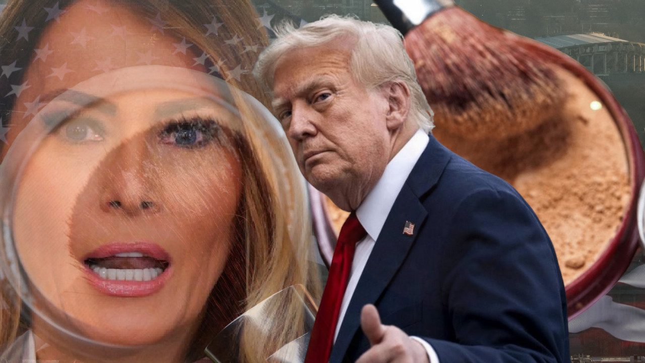 ZAR I TI, MELANIJA? Prva dama NARANDŽASTA kao Tramp (FOTO)