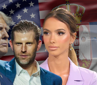 ТРАМПОВ СИН БАЦИО ОКО НА СРПКИЊУ: Мисица заробљена у Дубаију