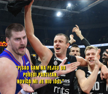 OTKRIO ZA KOGA NAVIJA "Pisao da pobedi Partizan,Novica idol"
