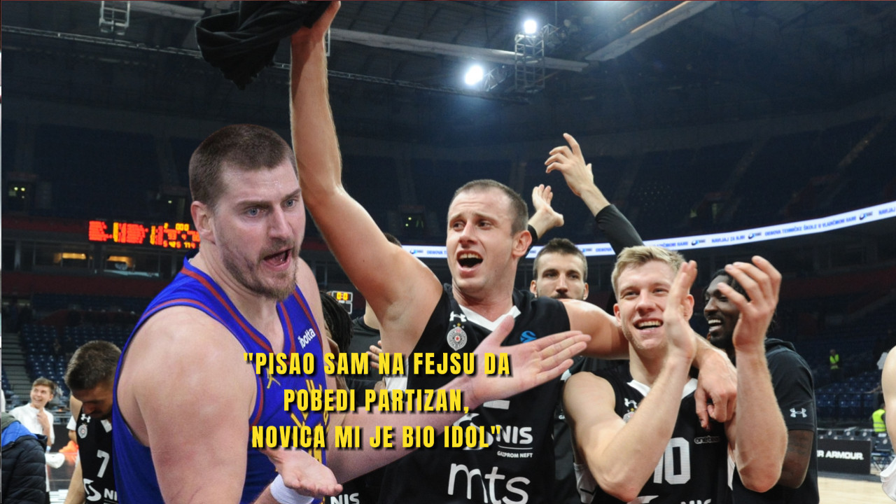 OTKRIO ZA KOGA NAVIJA "Pisao da pobedi Partizan,Novica idol"