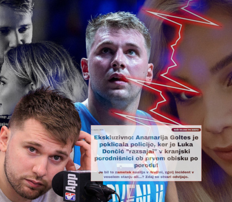 SLOVENCI JAVLJAJU: Dončić maltretirao verenicu u porodilištu?