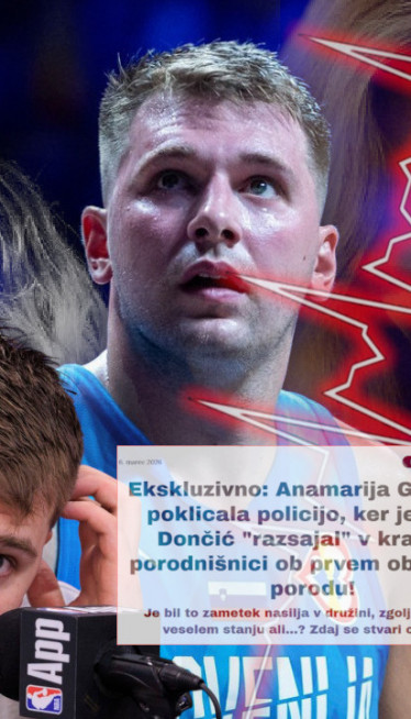 СЛОВЕНЦИ ЈАВЉАЈУ: Дончић малтретирао вереницу у породилишту?