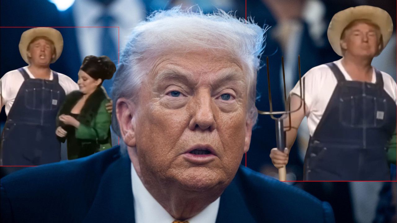 SVET TRLJA OČI I NE VERUJE: Snimak iz '05 - Tramp kao farmer