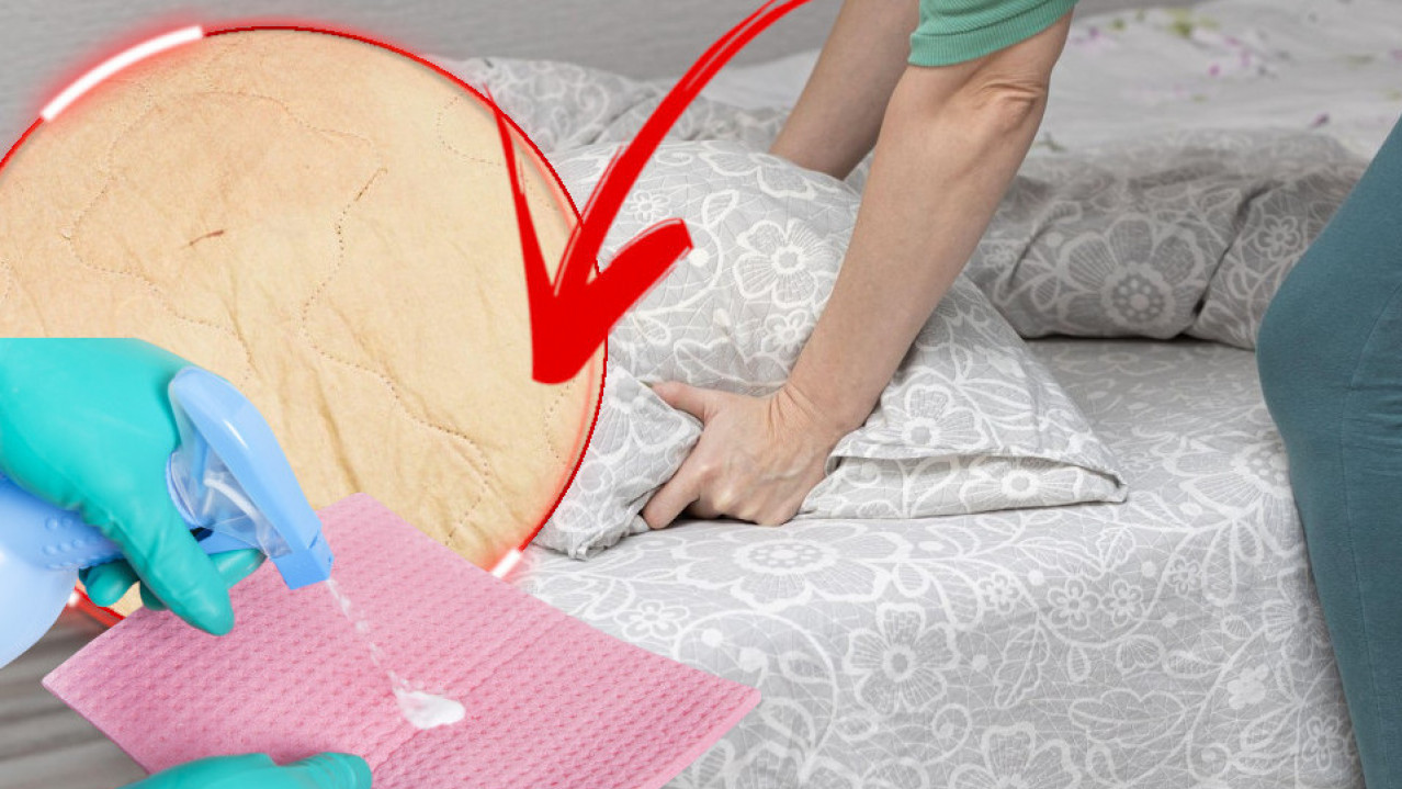 IZGLEDAĆE KAO NOV Kako najlakše skinuti žute fleke sa dušeka