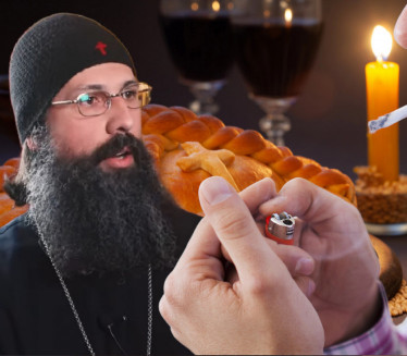 Iguman OPOMINJE: "Pušenje na slavi je veliki GREH! Ko puši..."