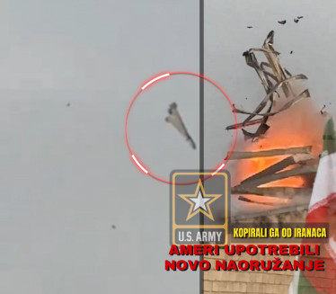 PRVI SNIMAK: SAD prvi put upotrebile novo naoružanje u Iranu