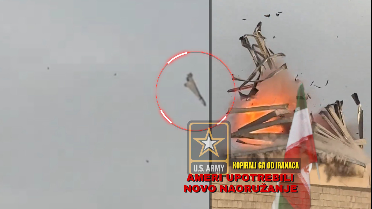 PRVI SNIMAK: SAD prvi put upotrebile novo naoružanje u Iranu