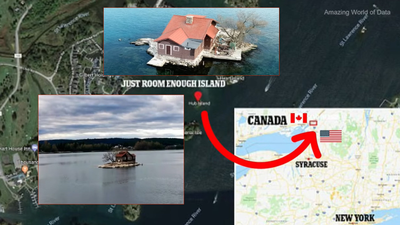 НАЈМАЊЕ НАСЕЉЕНО ОСТРВО: Места - само за кућу и две столице